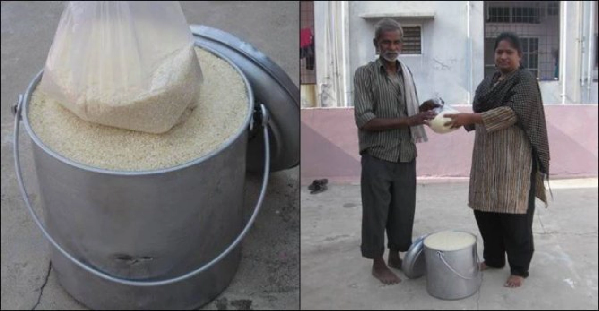 ไอซ์บัคเก็ตกลายพันธุ์เป็นRiceBucketChallengeในอินเดีย 