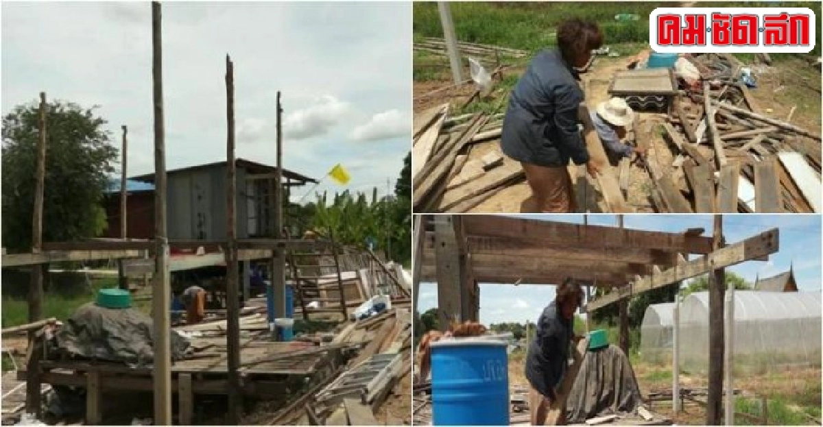 ชาวบ้านโผงเผงรื้อบ้านหนีน้ำท่วม ชาวบ้านโผงเผงรื้อบ้านหนีน้ำท่วม