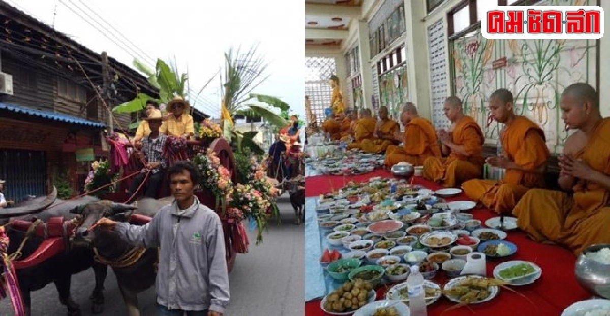 วัดเวฬุวันยะลาสร้างเรือยอดร่วมชักพระ วัดเวฬุวันยะลาสร้างเรือยอดร่วมชักพระ