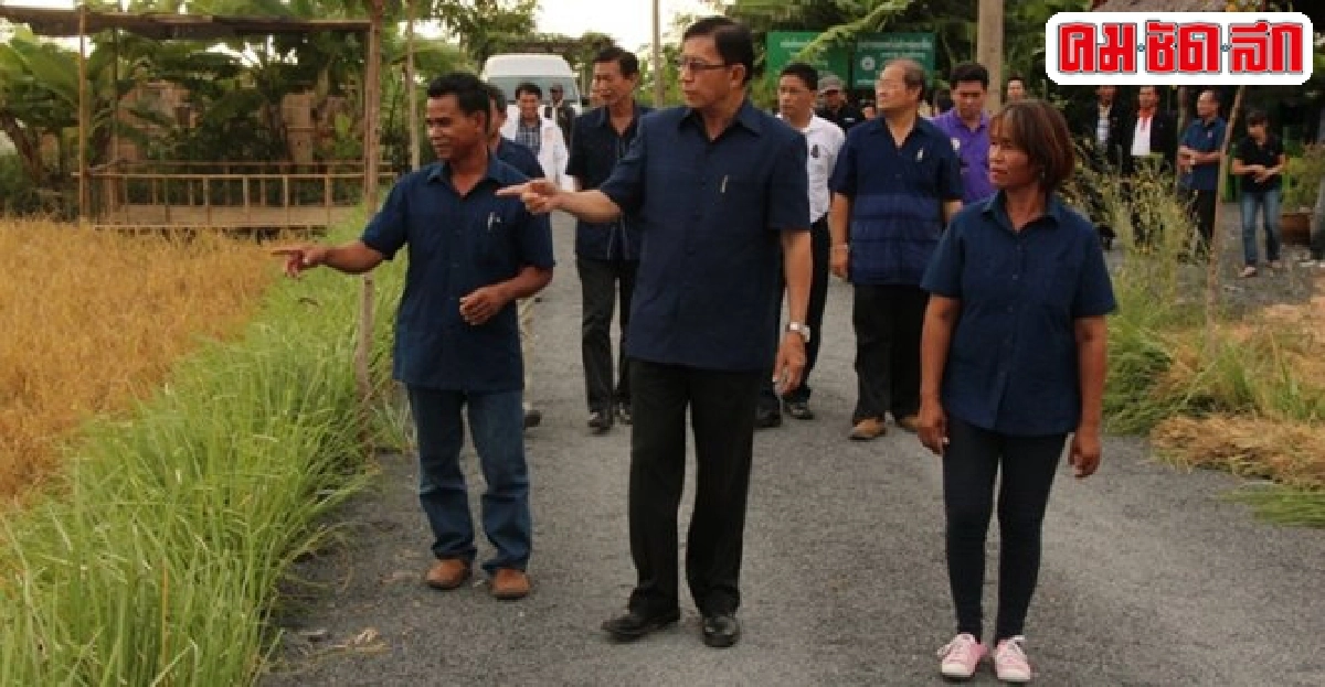 วิถีพอเพียง'สิทธิ์ อินทร์สำราญ'สู่เกษตรกรปราดเปรื่องด้านข้าว วิถีพอเพียง'สิทธิ์ อินทร์สำราญ'สู่เกษตรกรปราดเปรื่องด้านข้าว
