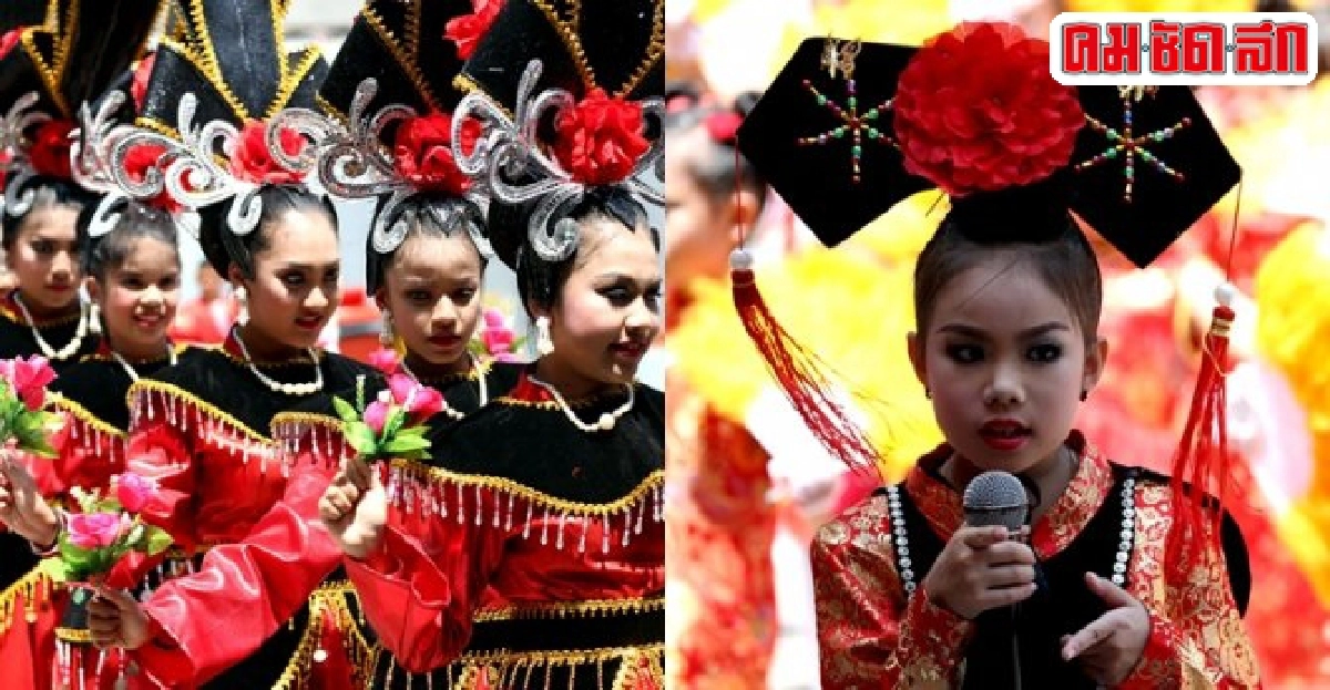 ตรุษจีนบางนราคึกคักเด็กไทยมุสลิมร่วมงาน ตรุษจีนบางนราคึกคักเด็กไทยมุสลิมร่วมงาน