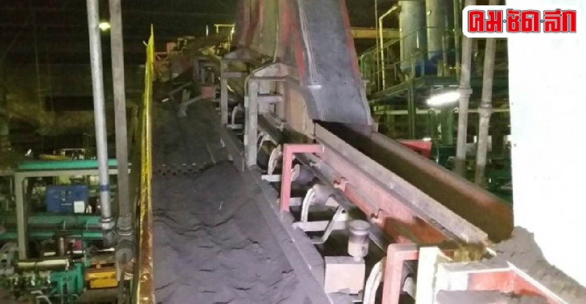 สายพานลำเลียงทรายหนีบคนงานพม่าดับ สายพานลำเลียงทรายหนีบคนงานพม่าดับ