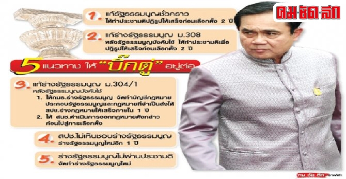 ประยุทธ์ไม่ถอย? 