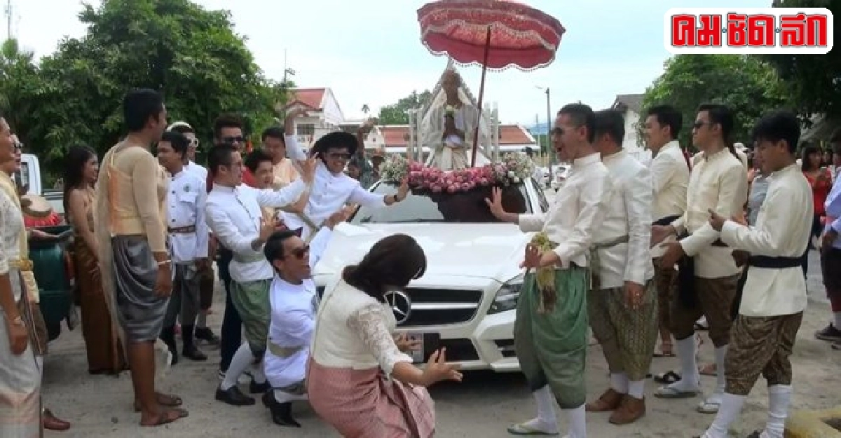 แต่งไทยเต้นกระจายงานบวชสาวประเภทสอง