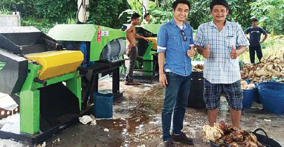 ว่างจากการบินผลิตเครื่องรีดยางเครปโฆษิต ชนะหาญ