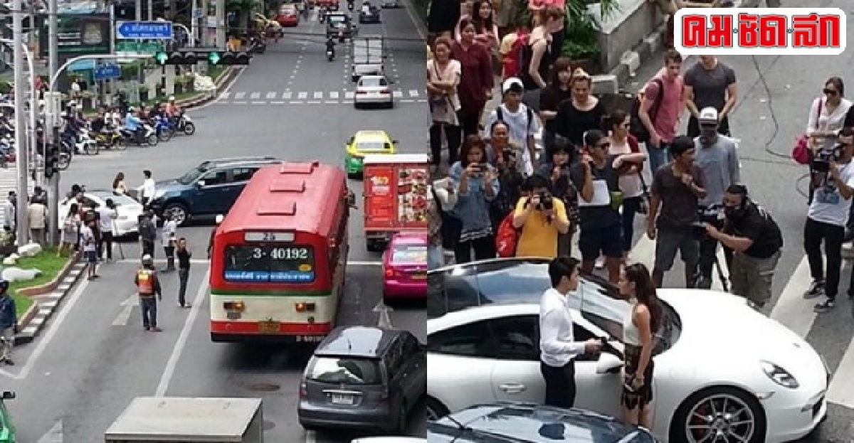 ขอโทษ!ถ่ายละครแยกอโศกทำให้รถติด ขอโทษ!ถ่ายละครแยกอโศกทำให้รถติด