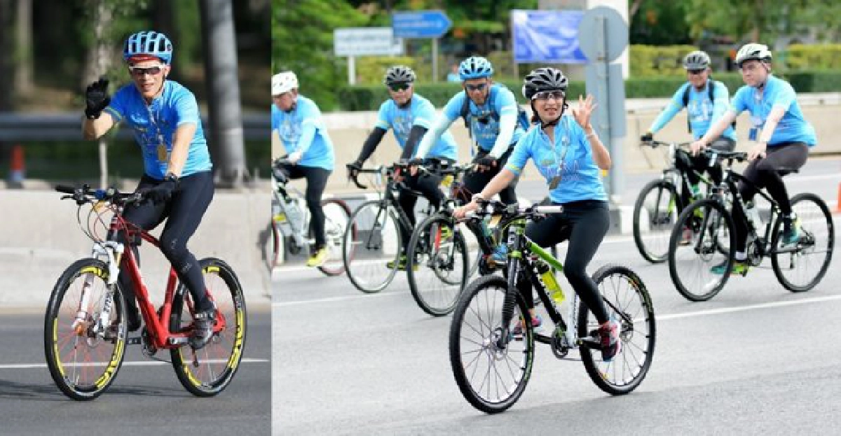 ปั่นเพื่อแม่หนึ่งงานประวัติศาสตร์ของไทย