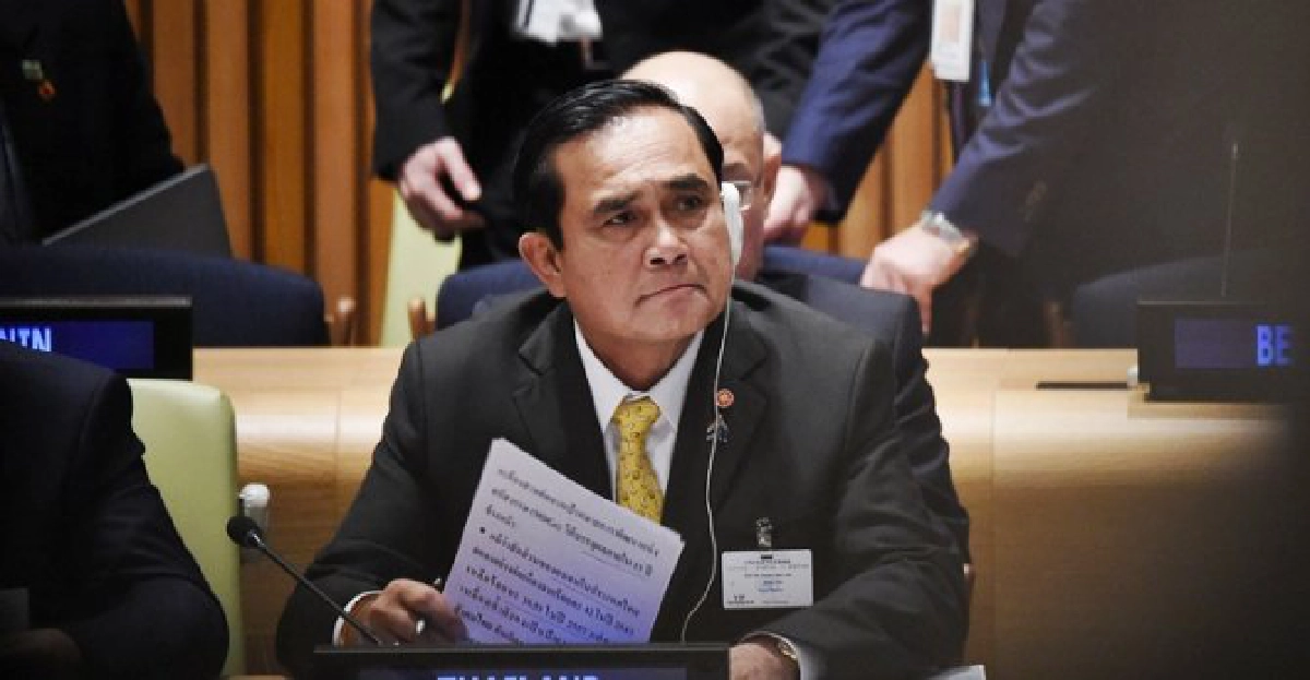 นายกฯแจงUNย้ำไทยยึดหลักพอเพียง นายกฯแจงUNย้ำไทยยึดหลักพอเพียง