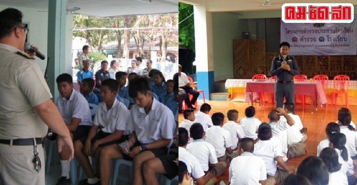 สภ.วังหว้าเฝ้าระวังยาเสพติดขับเคลื่อน1ตำรวจ1โรงเรียน สภ.วังหว้าเฝ้าระวังยาเสพติดขับเคลื่อน1ตำรวจ1โรงเรียน