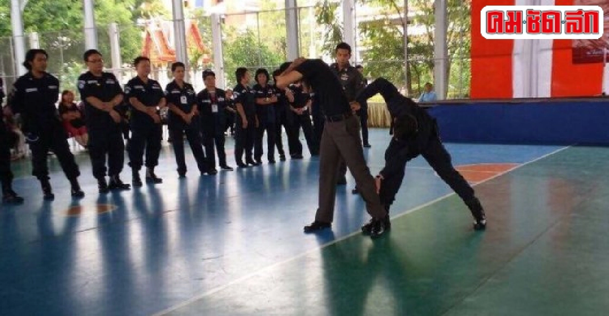 สน.โชคชัย ฝึกอาสาป้องอาชญากรรม