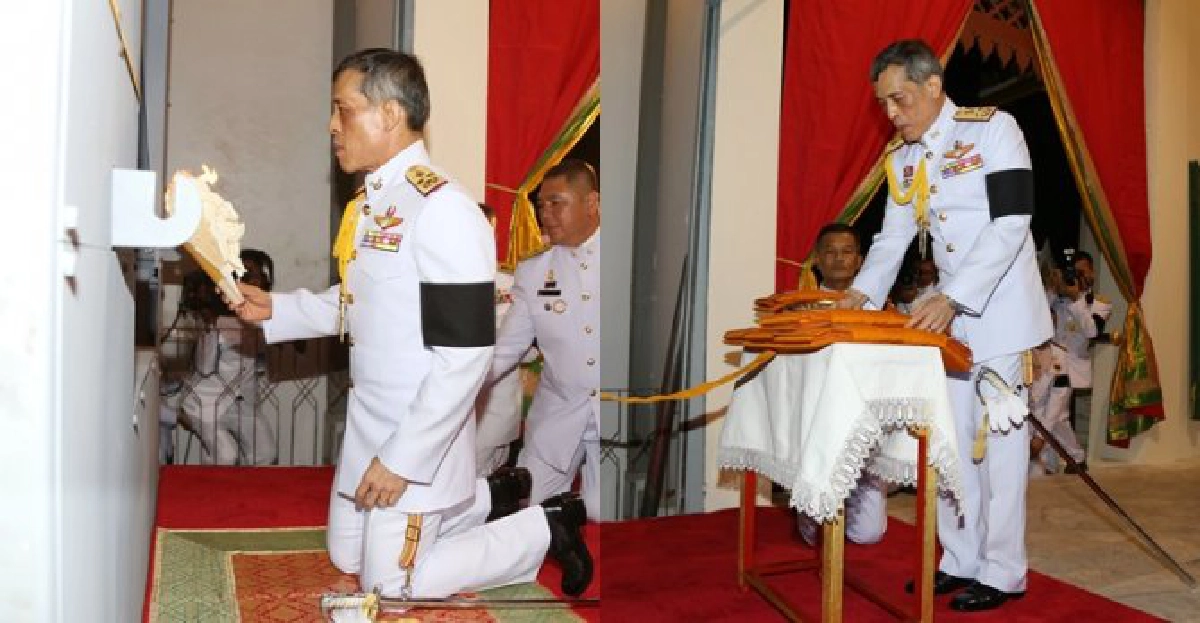 พระบรมฯทรงส่งเสด็จพระสังฆราชนาทีสุดท้าย พระบรมฯทรงส่งเสด็จพระสังฆราชนาทีสุดท้าย