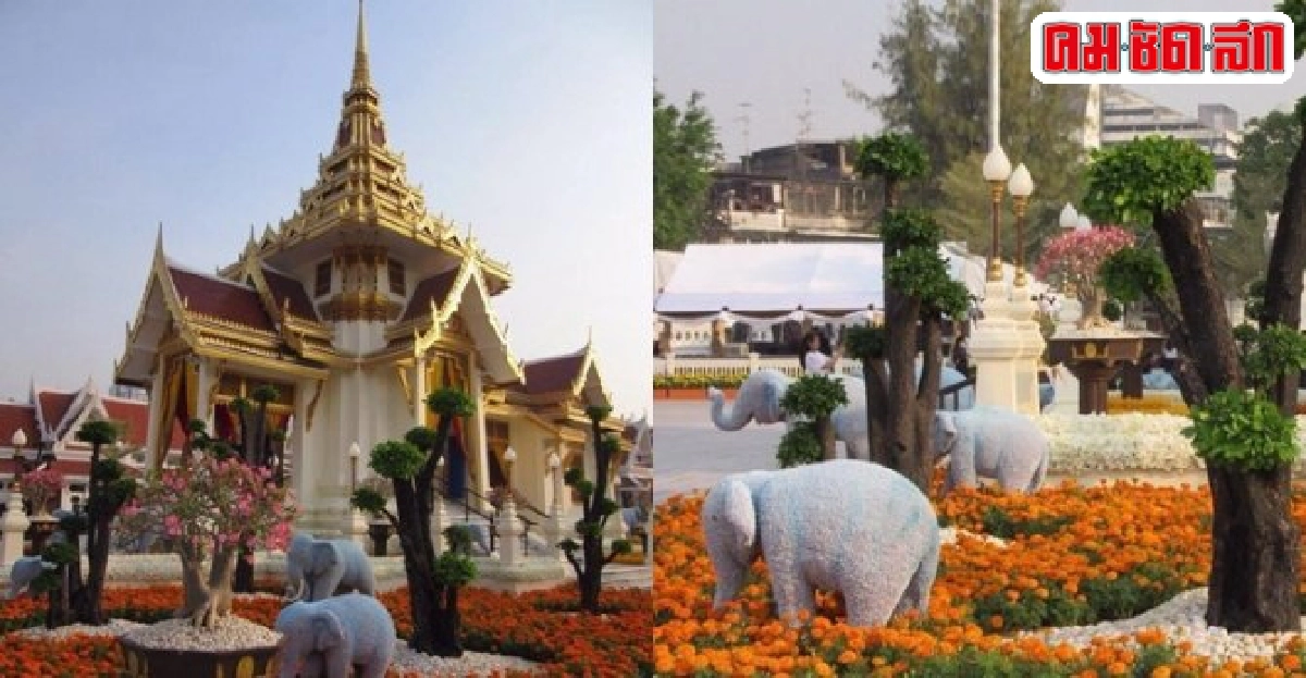 ริ้วขบวนถึงพระเมรุวัดเทพศิรินทราวาส