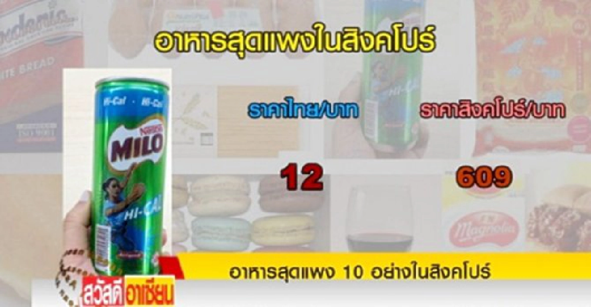 10อาหารสุดแพงในสิงคโปร์ 10อาหารสุดแพงในสิงคโปร์