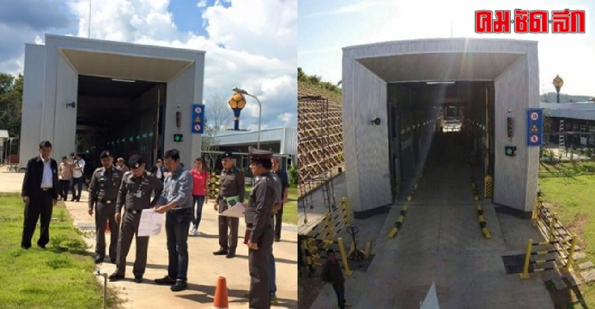 สภ.ห้วยไร่โชว์อุโมงค์ปราบยาเสพติด