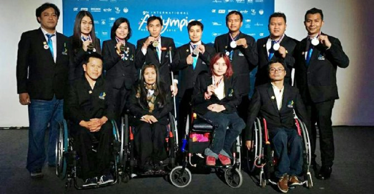 ไทยเจ๋งคว้า8เหรียญฝีมือคนพิการ