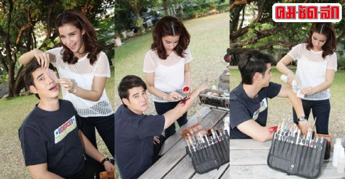 มาริโอ้-วิวชวนแต่งแผลเอฟเฟกท์เช็กความหลอนในเทค มี โฮมฯ 
