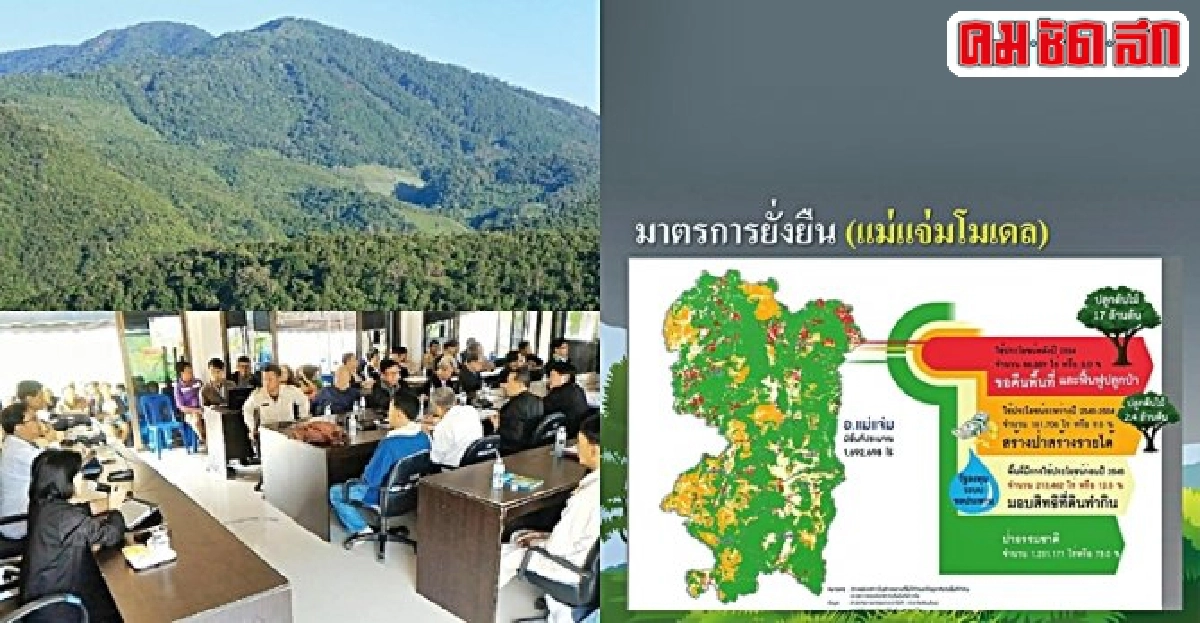 'แม่แจ่มโมเดล' ภายใต้แนวคิดธรรมาภิบาลสิ่งแวดล้อม