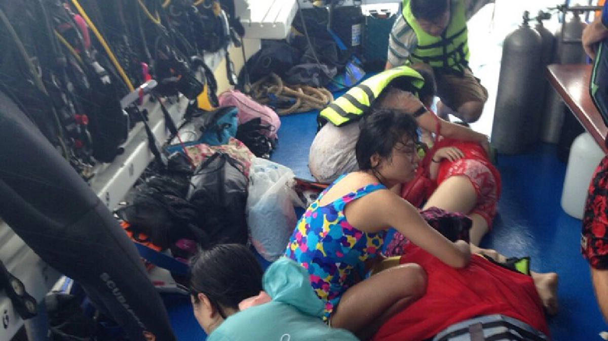 เร่งช่วยเหลือ‘เรือสปีดโบ๊ท’นักท่องเที่ยวชนกันดับ2 