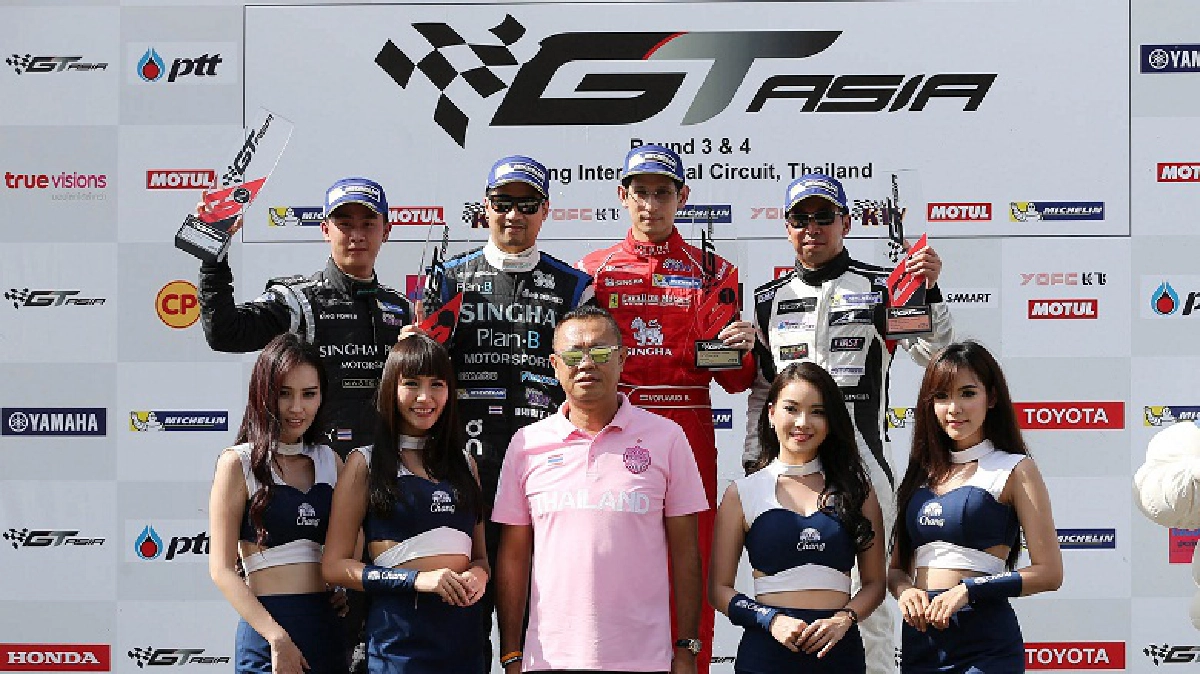 “วรวุฒิ-ติณณ์”ผงาดแชมป์ซิ่งจีทีซี