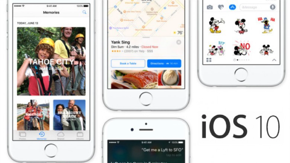 iOS 10 มาพร้อมกับการอัพเกรดครั้งใหญ่ iOS 10 มาพร้อมกับการอัพเกรดครั้งใหญ่