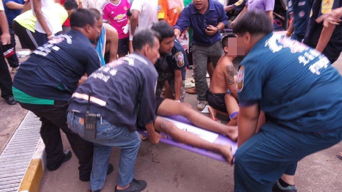 เยาวชนศูนย์ฝึกเขต8สุราษฎร์ยกพวกตีกันดับ1