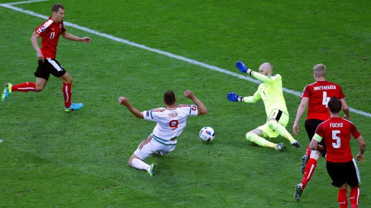 ฮังการีพลิกโค่นออสเตรีย2-0 ฮังการีพลิกโค่นออสเตรีย2-0