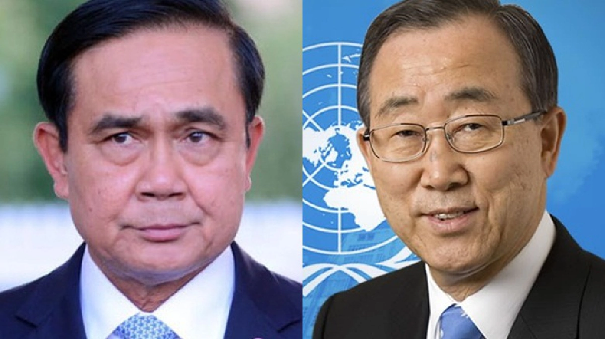 นายกฯเผย‘บัน คี มุน’ห่วงการแสดงความคิดเห็นในไทย