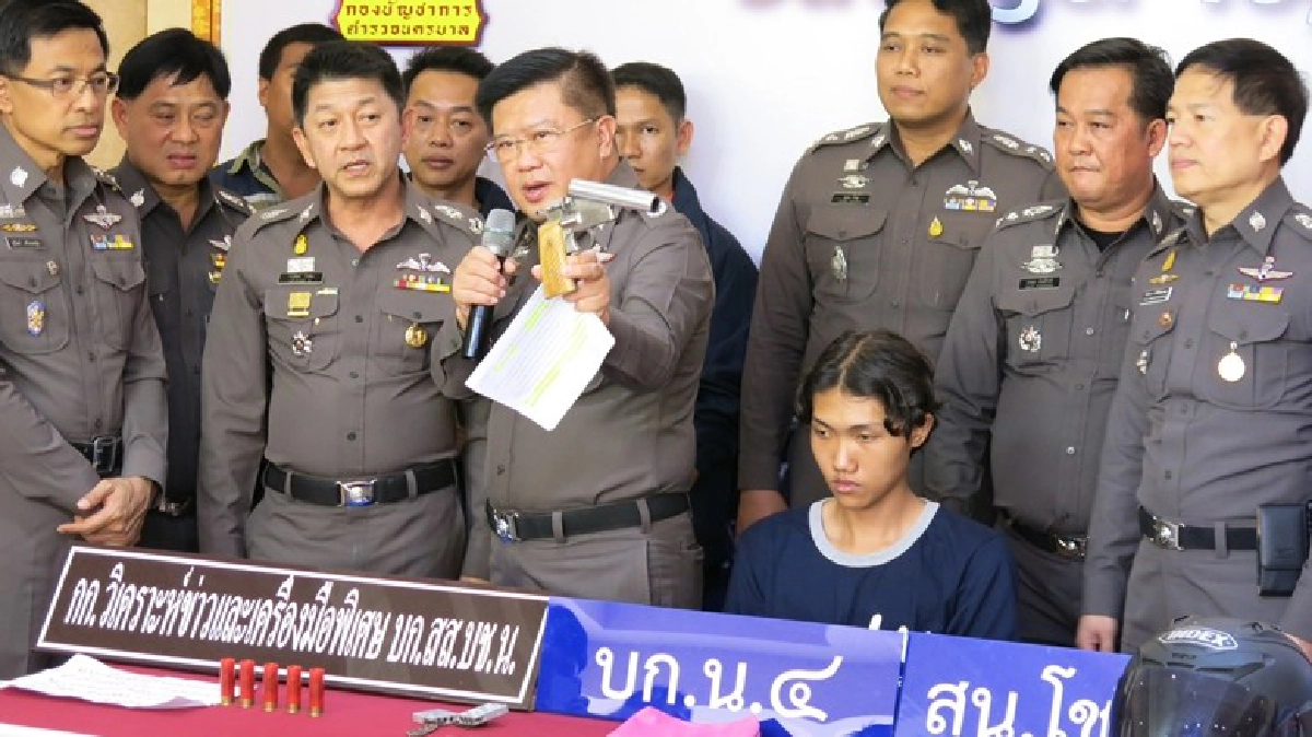 รวบแล้ว3โจ๋ยิงวัยรุ่นดับ1เจ็บ2 รวบแล้ว3โจ๋ยิงวัยรุ่นดับ1เจ็บ2