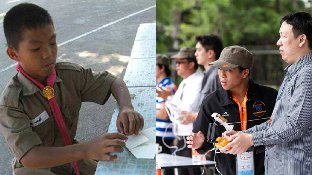 จากเด็กพับกระดาษแข่งกลายเป็นครูสอนโดรน