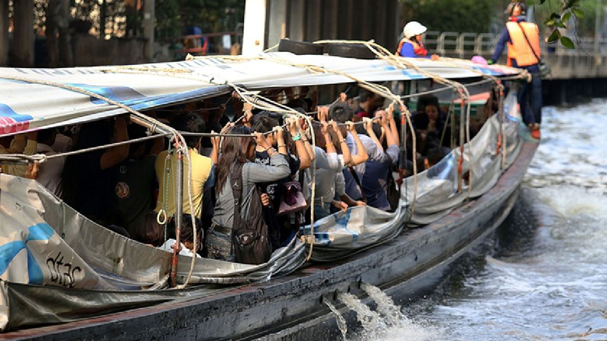 เรือคลองแสนแสบ วิ่งได้เที่ยงวันนี้ เรือคลองแสนแสบ วิ่งได้เที่ยงวันนี้
