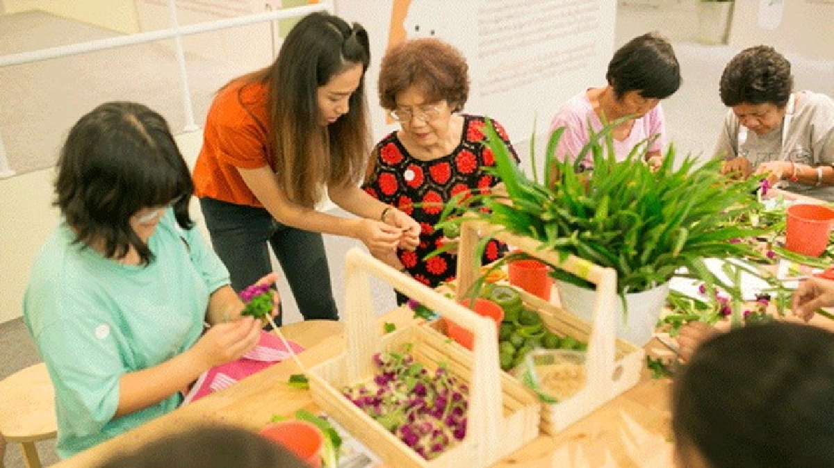 จัดให้ ผู้สูงวัย "ชม–ชิม–ช็อป" จัดให้ ผู้สูงวัย "ชม–ชิม–ช็อป"