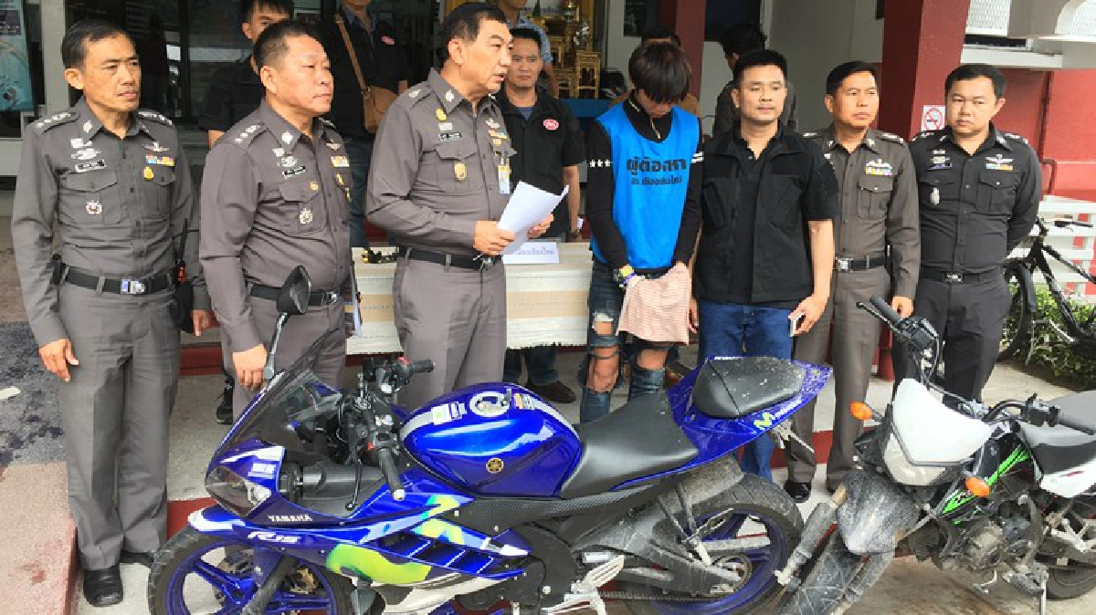 จับแก๊งไทยใหญ่ขโมยจยย.