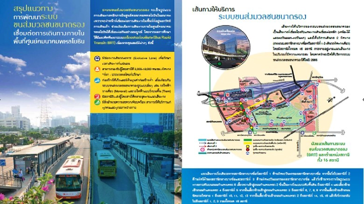 เคาะใช้‘บีอาร์ที’เชื่อมขนส่งพหลโยธิน เคาะใช้‘บีอาร์ที’เชื่อมขนส่งพหลโยธิน
