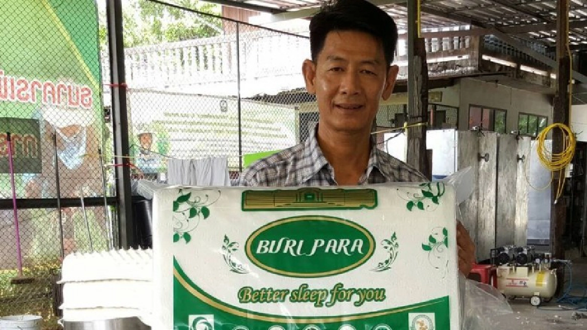 ตั้งกลุ่มผลิต“หมอนยางพารา”สร้างอาชีพชุมชน ขายคนรักสุขภาพ