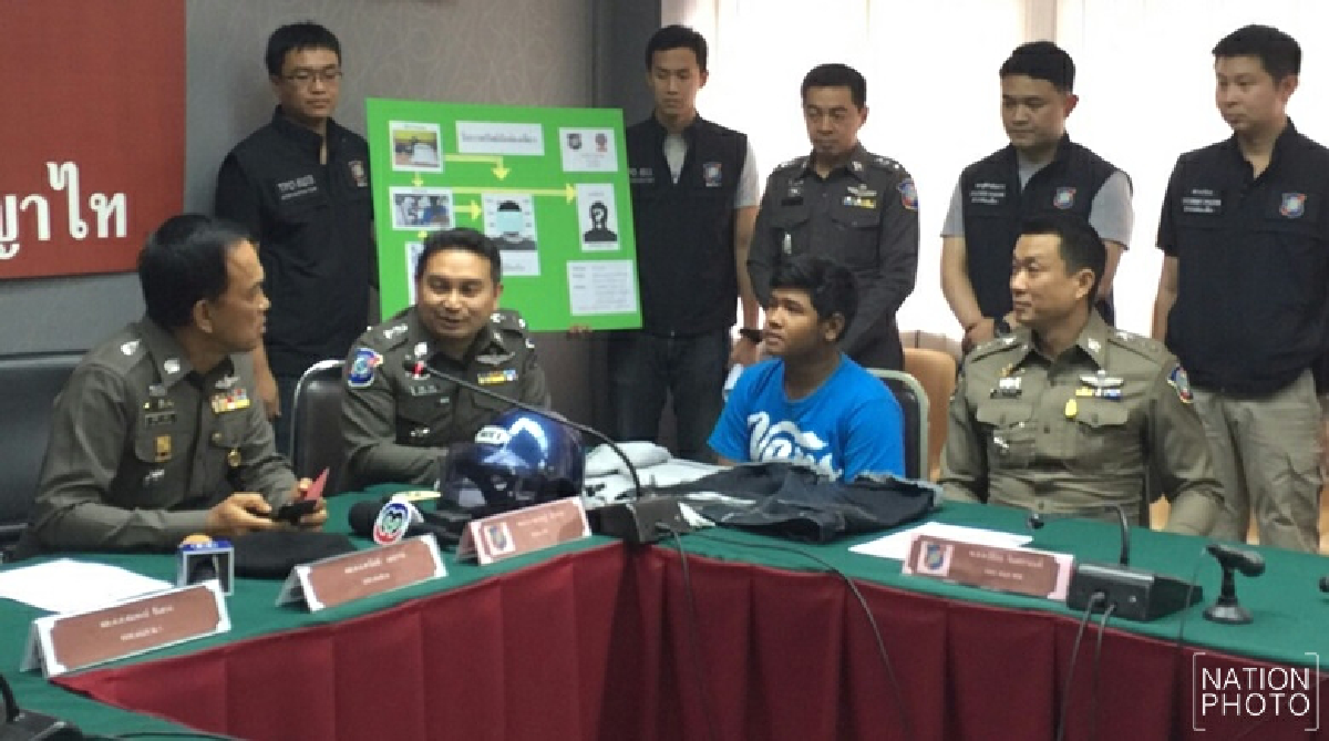 'ศานิตย์'แถลงจับคนร้ายวิ่งราวทรัพย์นทท.ฮ่องกง 'ศานิตย์'แถลงจับคนร้ายวิ่งราวทรัพย์นทท.ฮ่องกง