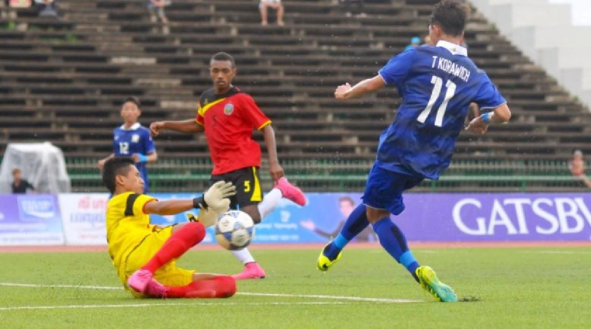 ยู16ไทยถล่มติมอร์ฯ 3-0 ประเดิมศึกอาเซียน ยู16ไทยถล่มติมอร์ฯ 3-0 ประเดิมศึกอาเซียน