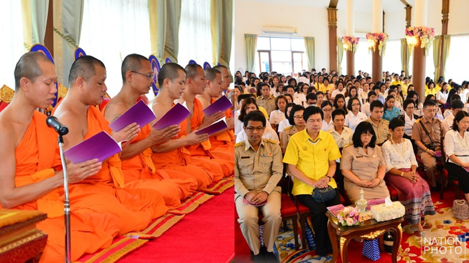 22หน่วยงานเข้าวัดปฏิบัติธรรมวันพระ  