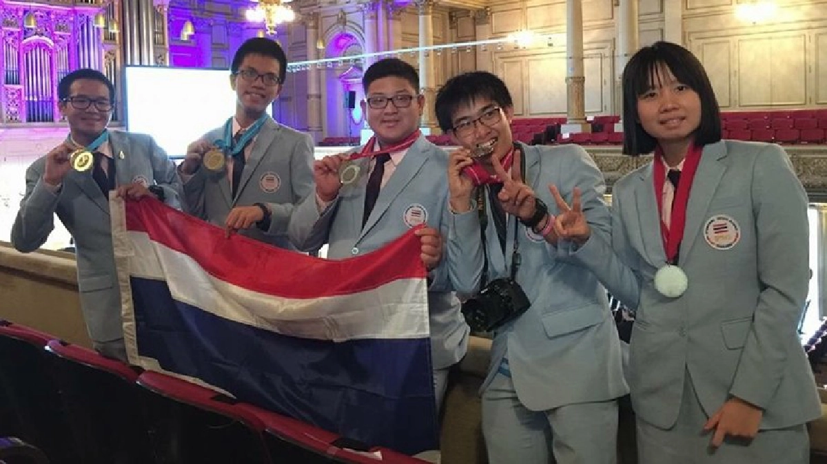 เด็กไทยสร้างชื่อคว้า 2 ทอง 3 เงินเวทีฟิสิกส์โอลิมปิก