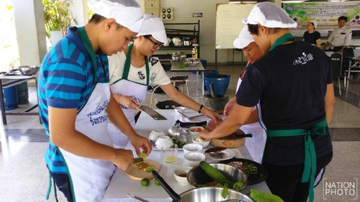 ไทยตั้งเป้าฝึก‘กุ๊ก’ส่งนอก500คนต่อปี