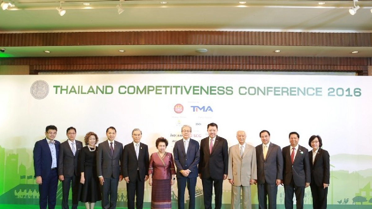  รองฯ สมคิด เปิดงาน Thailand Competitiveness Conference 2016