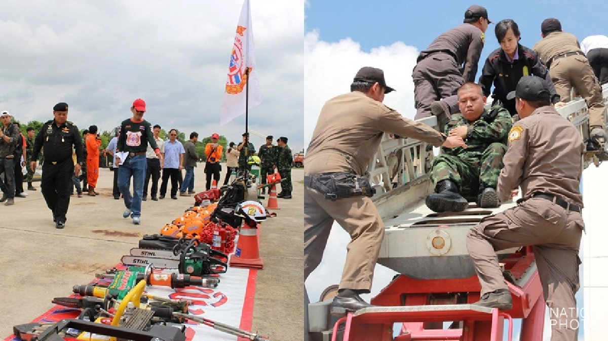 กองทัพภาค3บูรณาการซ้อมแผนบรรเทาสาธารณภัย กองทัพภาค3บูรณาการซ้อมแผนบรรเทาสาธารณภัย