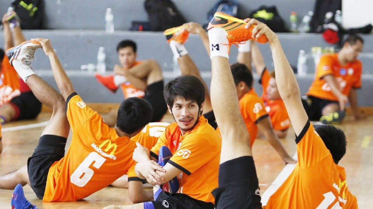 “ฟุตซอลไทย”รวมพลเตรียมดวลศึก 4 เส้า