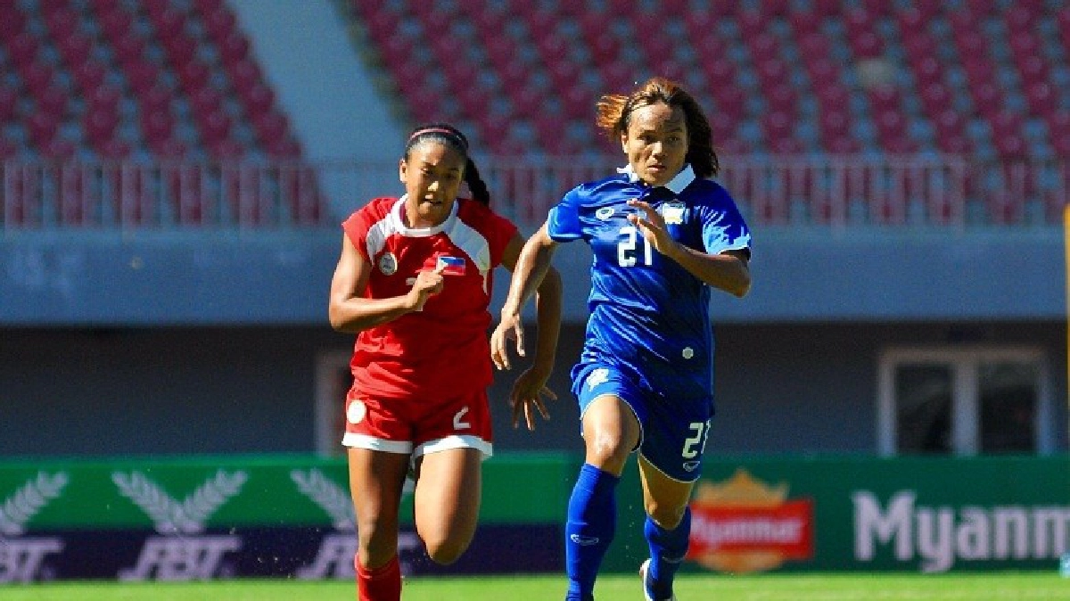 "แข้งสาวไทย" ถล่ม ปินส์ 4-0 ประเดิมศึกอาเซียน 