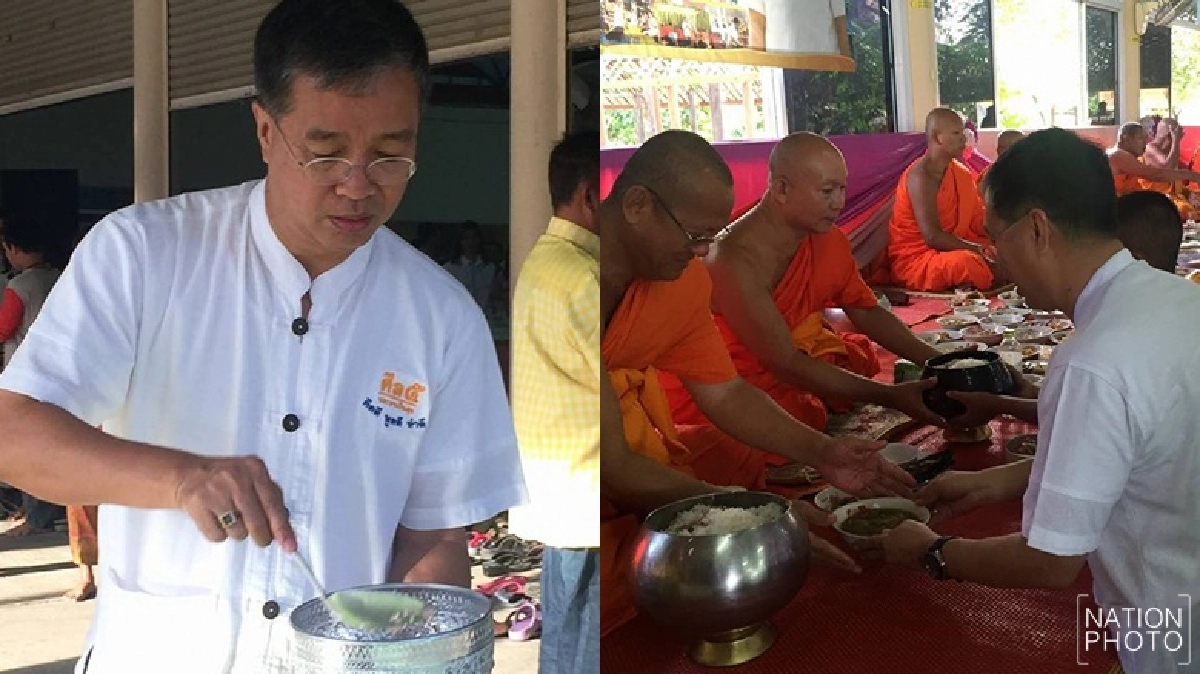 ผู้ว่าฯปากน้ำโพพาเข้าวัดทำบุญวันธรรมสวนะ ผู้ว่าฯปากน้ำโพพาเข้าวัดทำบุญวันธรรมสวนะ