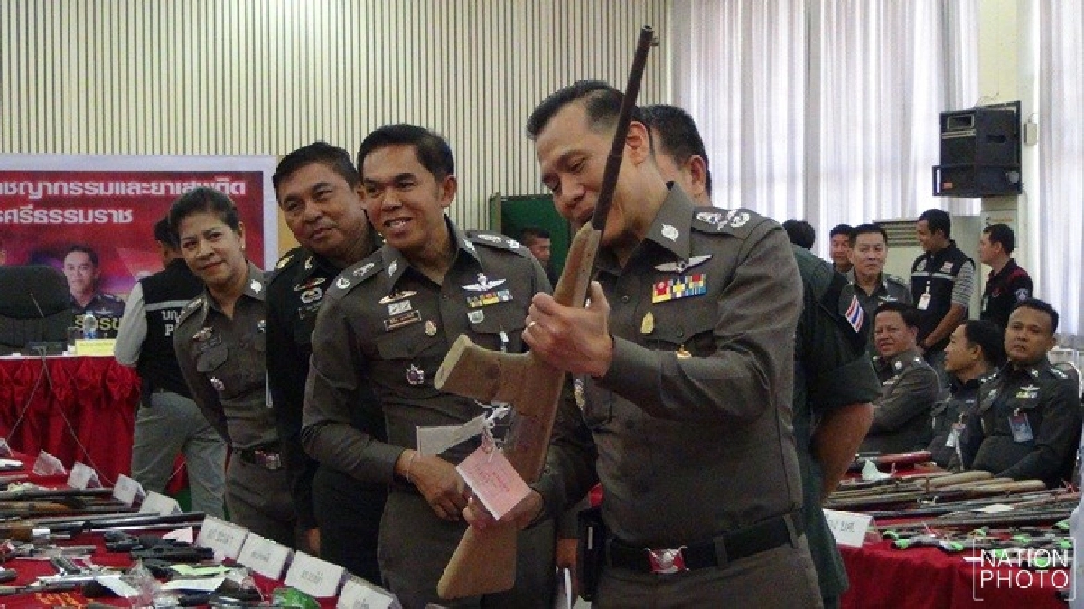 เฉียบ!รองผบ.ตร.ห้ามพกพาอาวุธเข้าพื้นที่ราชการ