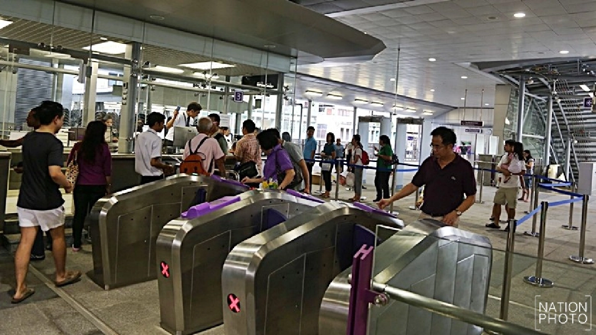 รปภ. รถไฟฟ้า MRT ขั้นสูงสุด