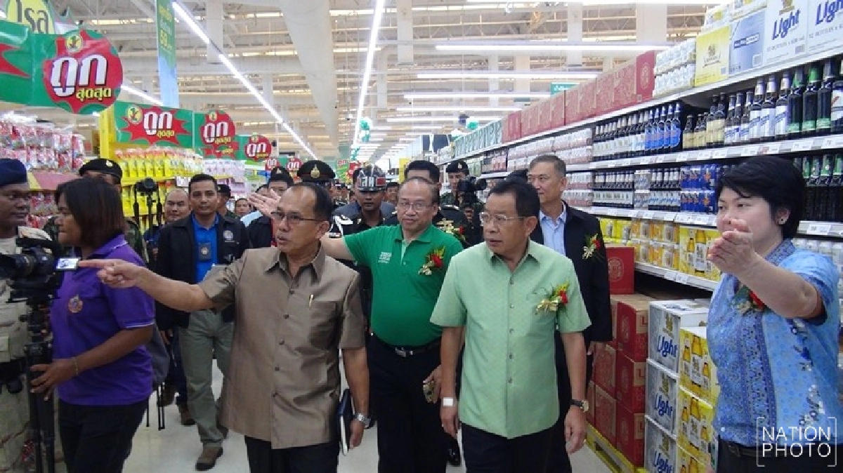 โลตัสนครศรีฯเปิดบริการแล้ว!หลังถูกวางเพลิงป่วน