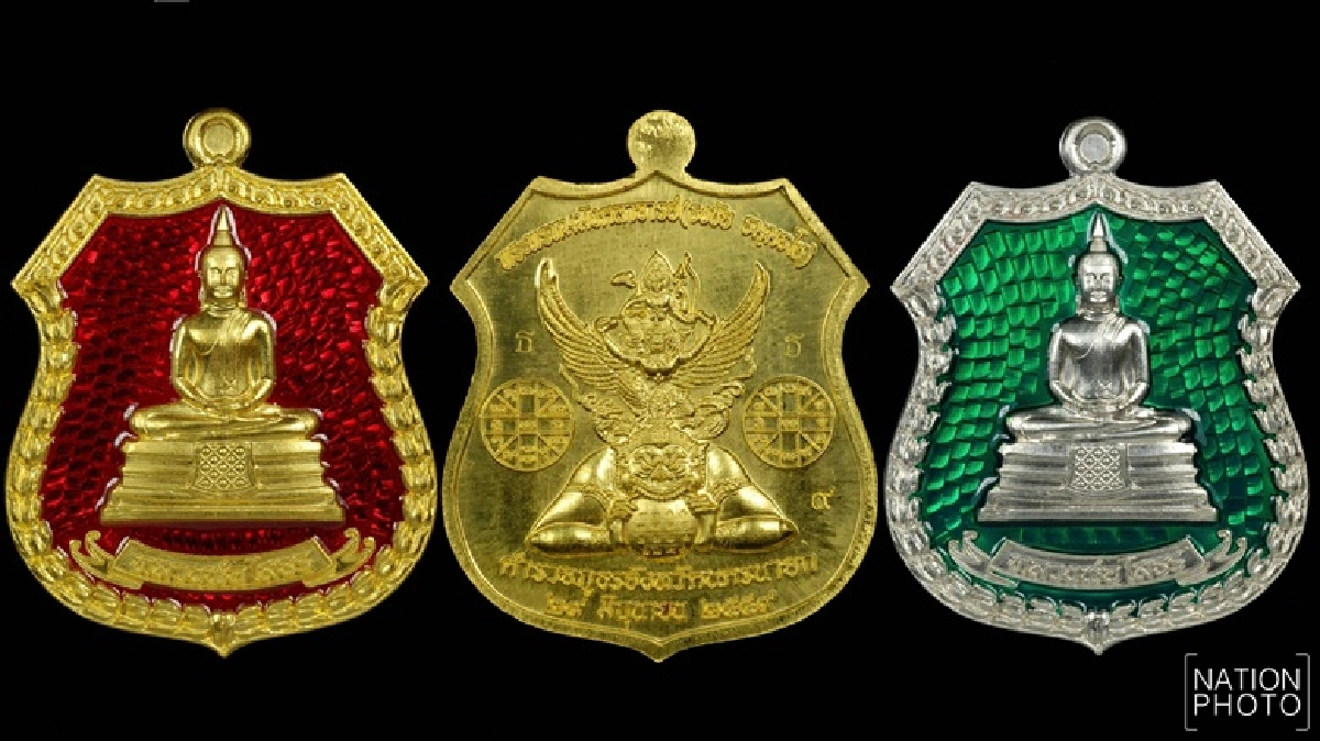 ตำรวจนครนายกสร้างเหรียญหลวงพ่อโสธร