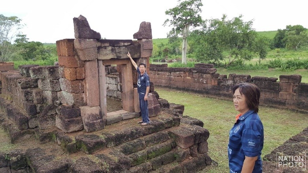 ทำพิธีบวงสรวงปราสาทหนองหงส์รวมพลังทวงคืนทับหลัง