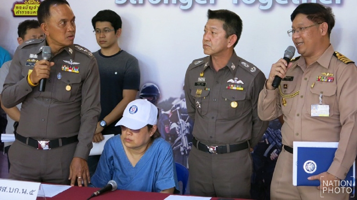รวบสาวใหญ่ลักลอบดัดแปลงเรือบรรทุกน้ำมันเถื่อน 